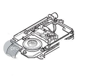 Pioneer CDJ 100s Optical Pickup Assy