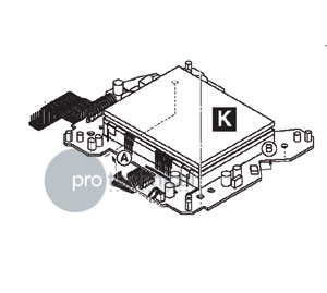 Pioneer CDJ 2000 Centre Display PCB