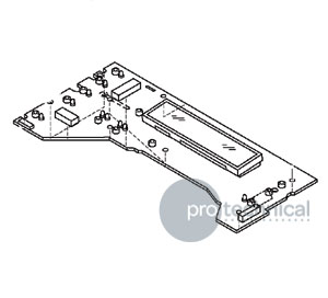 Pioneer CDJ 800 Mk2 Main Display PCB