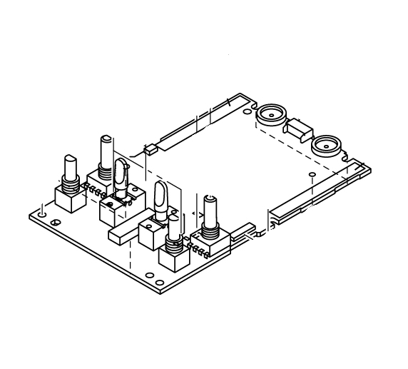 Pioneer DJM 909 LCD Assy PCB