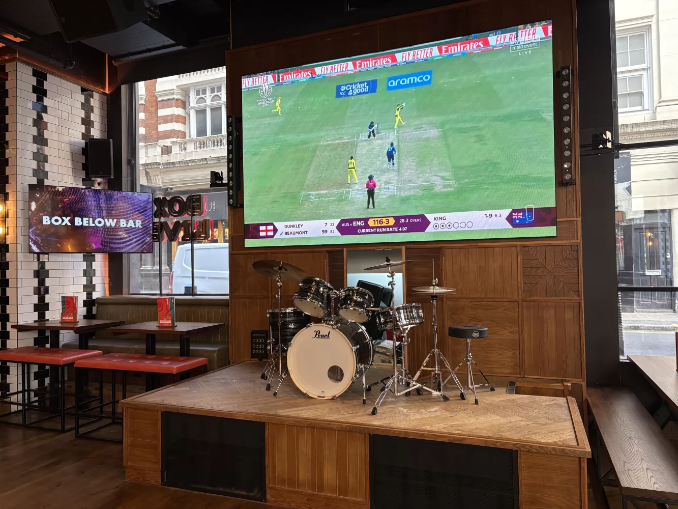 Sports venue AV control interface