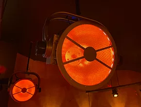 Pro Technical installing LED and audio system in a Manchester venue